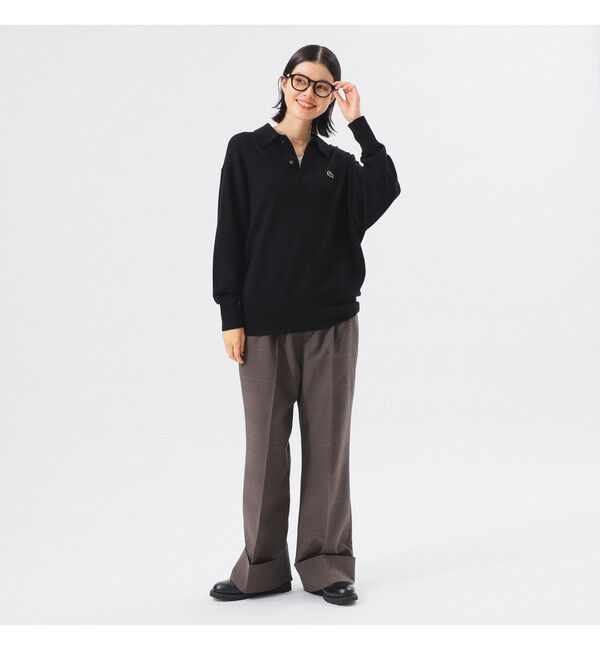 BEAMSBOY「【別注】LACOSTE / ニット ポロシャツ」|ニット・セーター|