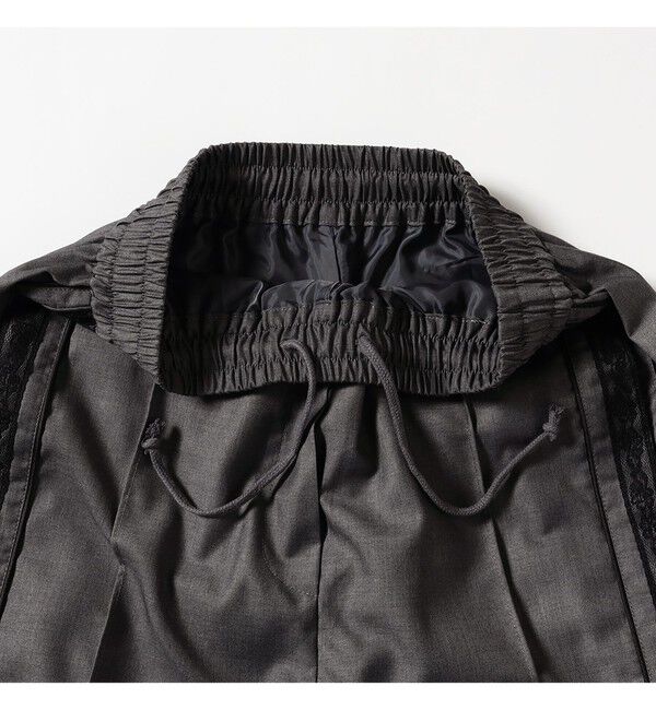 Ray BEAMS 「レースライントラックパンツ」|チノ|