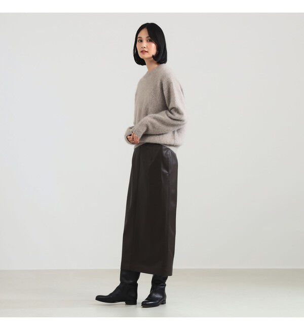 Demi-Luxe BEAMS 「ヤク フォックス ロングスリーブ プルオーバーニット」|ニット・セーター|