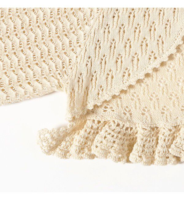 BEAMSBOY「レース ニット ボレロ」|ニット・セーター|