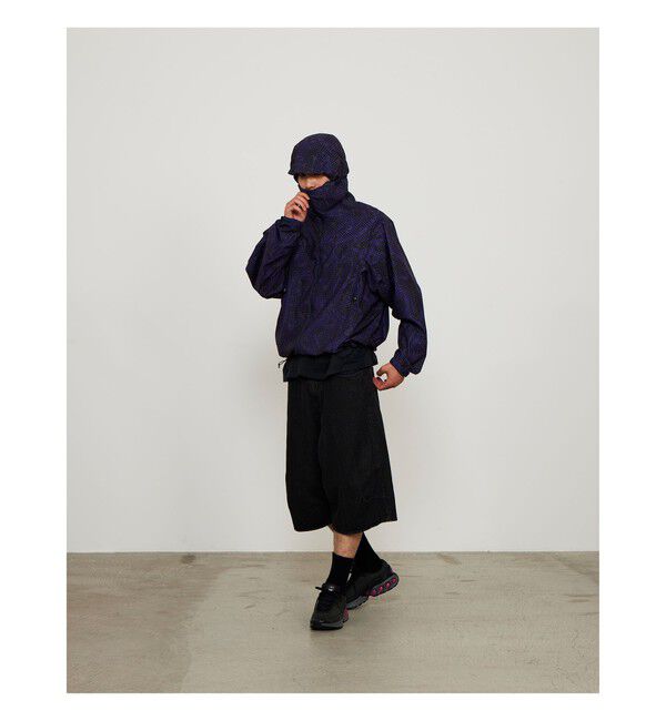 BEAMS「5ポケット クウォーターレングス ワイドデニム」|デニム|