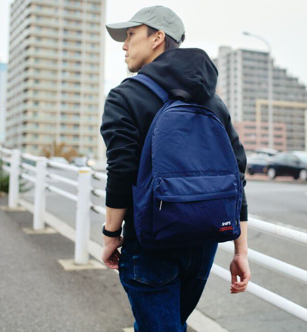 SHIPS「【WEB限定】SHIPS: COPYRIGHT ロゴ 60/40クロス バックパック」|リュック|