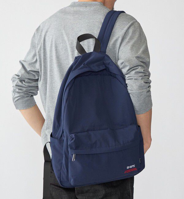 SHIPS「【WEB限定】SHIPS: COPYRIGHT ロゴ 60/40クロス バックパック」|リュック|