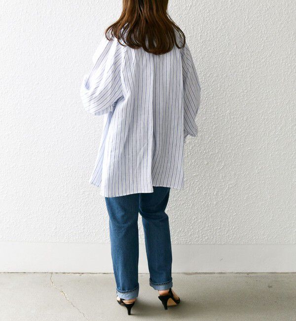 SHIPS any「SHIPS any: ハイライズ デニムパンツ［SHIPS any DENIM］」|デニム|