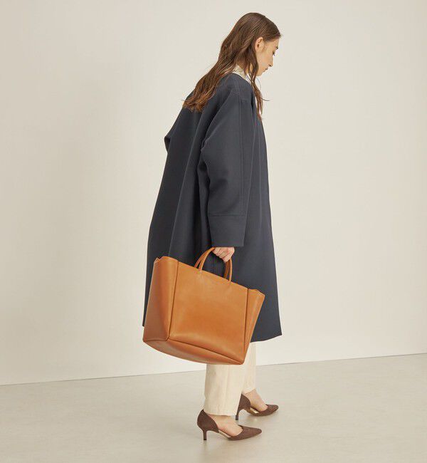 SHIPS for women「トリプルクロス ノーカラー コート◇」|ノーカラーコート|