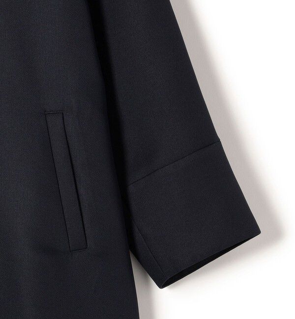 SHIPS for women「トリプルクロス ノーカラー コート◇」|ノーカラーコート|