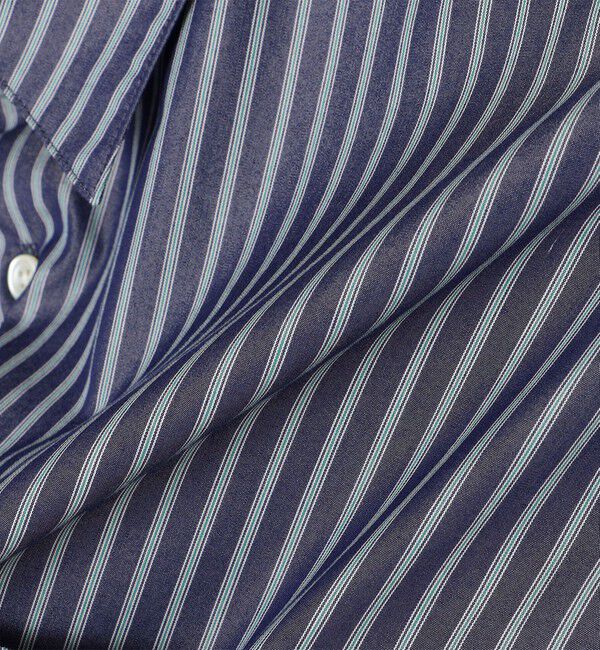 SHIPS any「SHIPS any: オーバーサイズ レギュラーカラー チェック／ストライプ 長袖 シャツ◇」|シャツ・ブラウス|