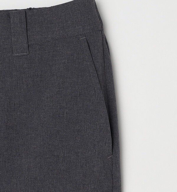 SHIPS any「SHIPS any: 〈洗濯機可能〉ウールライク ノープリーツ ワイド ストレート パンツ◇」|スラックス|