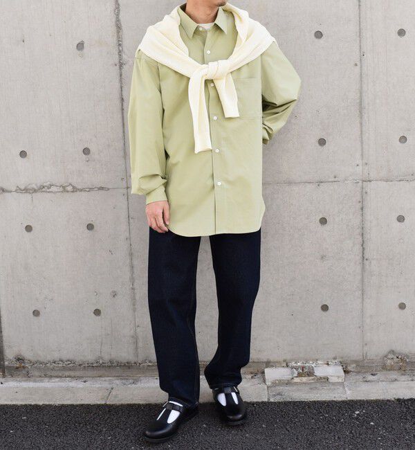 SHIPS any「SHIPS any: バンブー レーヨン バルーンスリーブ ドレープ オーバー シャツ ［BRIOS］◇」|シャツ・ブラウス|