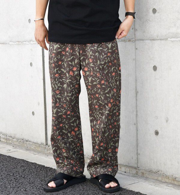 SHIPS any「SHIPS any: 〈撥水・軽量〉SOLOTEX(R) シアサッカー セミワイド イージーパンツ◆」|チノ|キャメル