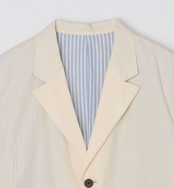 SHIPS「BATEAUX DE SHIPS: リラックス フィッシュマウス シャツ テーラードジャケット」|テーラードジャケット|