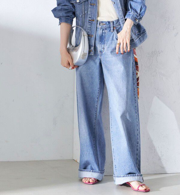 SHIPS for women「Levi&rsquo;s:XL STRAIGHT」|デニム|ライトブルー