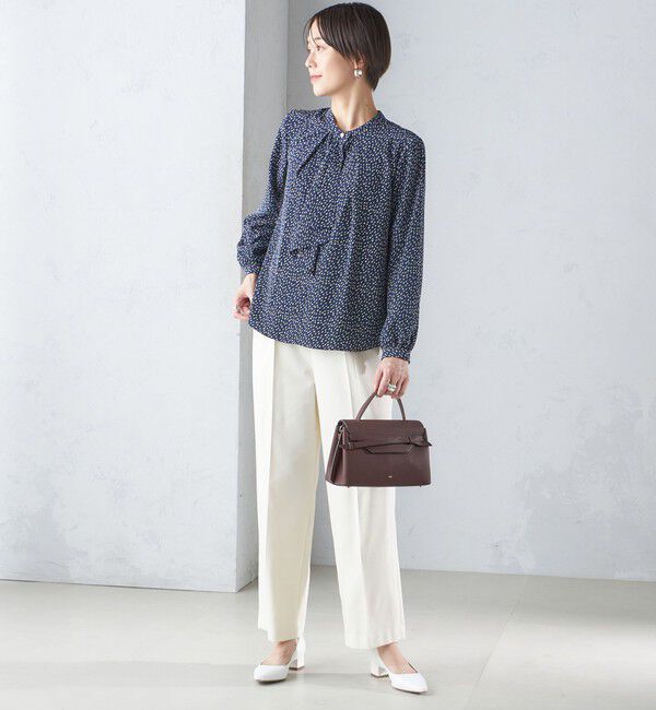 SHIPS for women「〈手洗い可能〉両面起毛 ストレート パンツ」|その他|