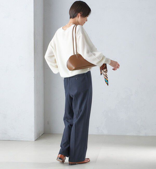 SHIPS for women「〈手洗い可能〉両面起毛 ストレート パンツ」|その他|