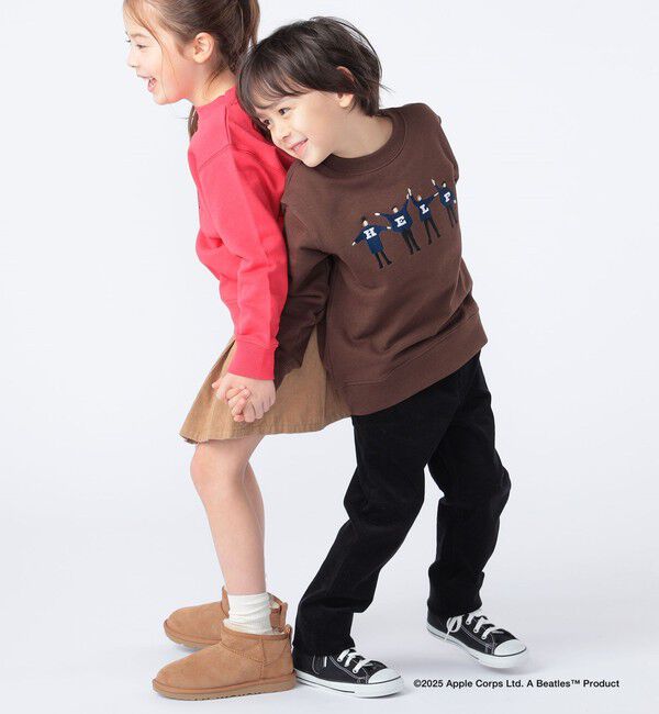 SHIPS KIDS「SHIPS KIDS:100～130cm /【THE BEATLES（ザ・ビートルズ）】スウェット」|スウェット・ジャージ|