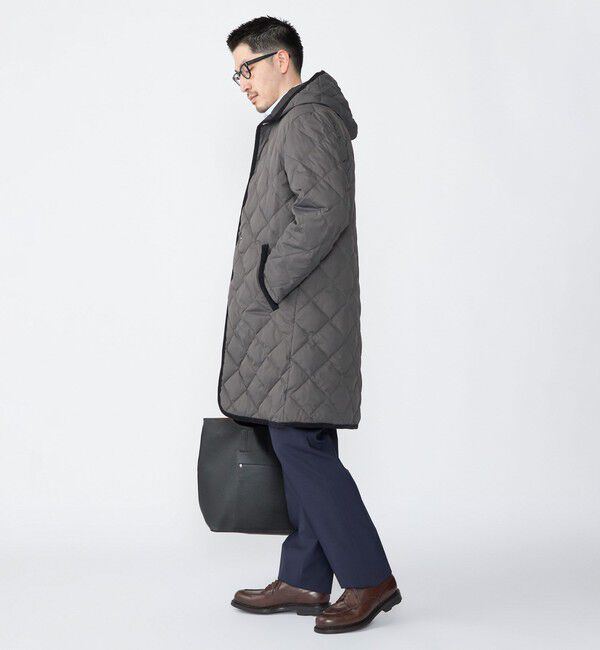 SHIPS「【WEB限定/SHIPS別注】TAION:〈手洗い可能〉ダウン キルティング フードコート」|ダウン|