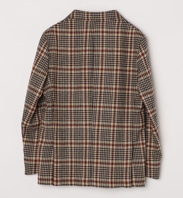 SHIPS「【 SHIPS別注】Errico Formicola: ウール チェック ジャケット」|テーラードジャケット|