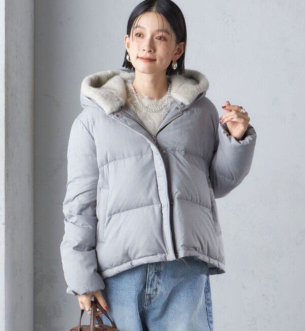SHIPS for women「ファー付 ダウンコート」|ダウン|