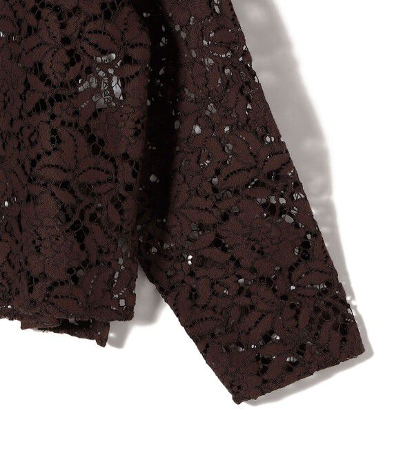 SHIPS for women「〈手洗い可能〉レース シャツ 羽織」|シャツ・ブラウス|