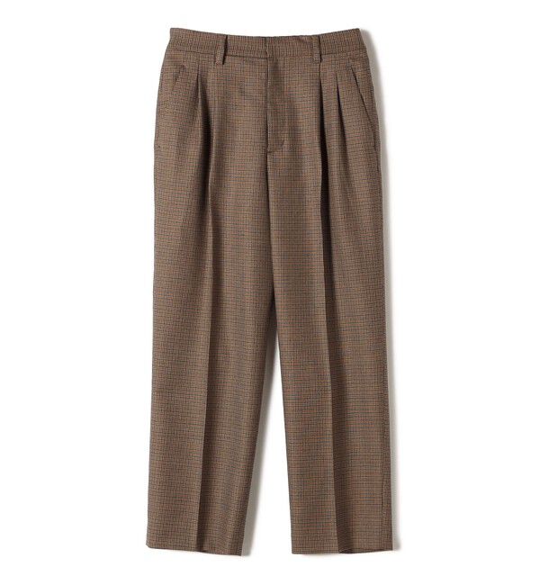 SHIPS for women「〈手洗い可能〉ウォッシャブル ウール タック パンツ」|その他|