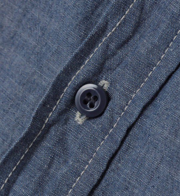 SHIPS「SHIPS: USA シャンブレー ワーク シャツ」|シャツ・ブラウス|