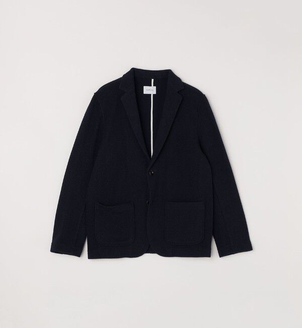SHIPS any「SHIPS any:〈洗濯機可能〉TEXBRID(R) タックハニカム ニッティング ジャケット 25AW◇」|テーラードジャケット|