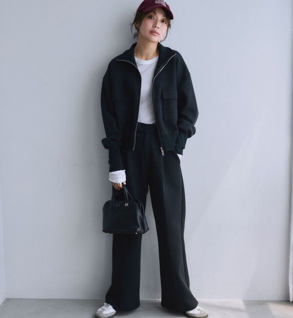 SHIPS for women「s.oyamadaコラボ:〈手洗い可能〉コットン エア ダンボール ブルゾン」|ブルゾン・スタジャン|