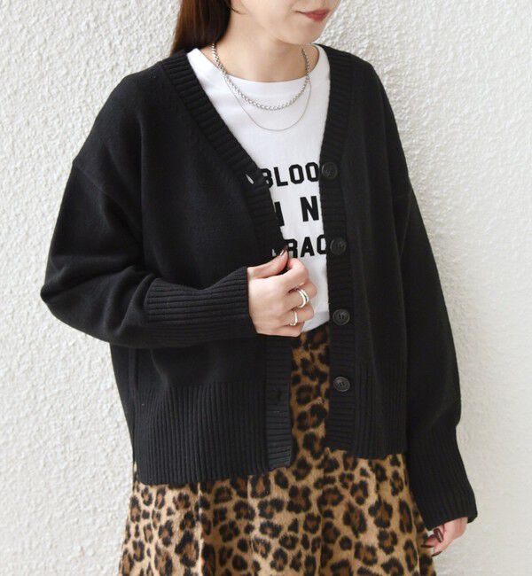 SHIPS Colors 「SHIPS Colors:〈手洗い可能〉フラッフィー Vネック カーディガン◇」|カーディガン|