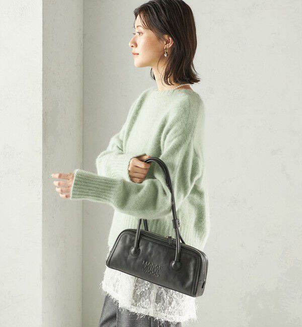 SHIPS for women「〈手洗い可能〉フォックス クルーネック ニット プルオーバー」|ニット・セーター|