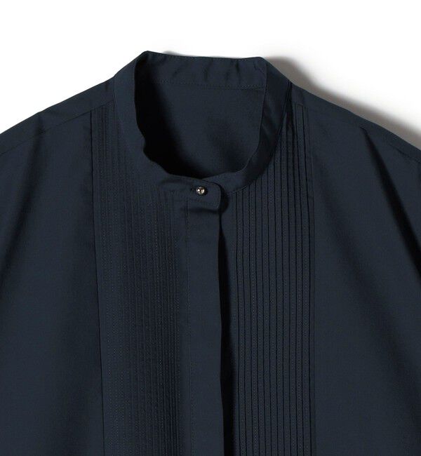 SHIPS for women「〈手洗い可能〉ピンタック ドルマン 長袖 シャツ」|シャツ・ブラウス|