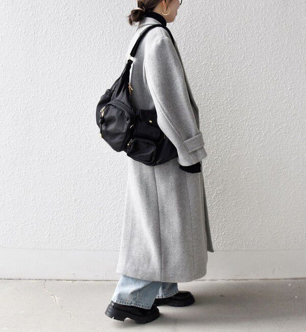 SHIPS any「【WEB限定】SHIPS any: PURE WOOL ロング テーラード コート」|チェスターコート|