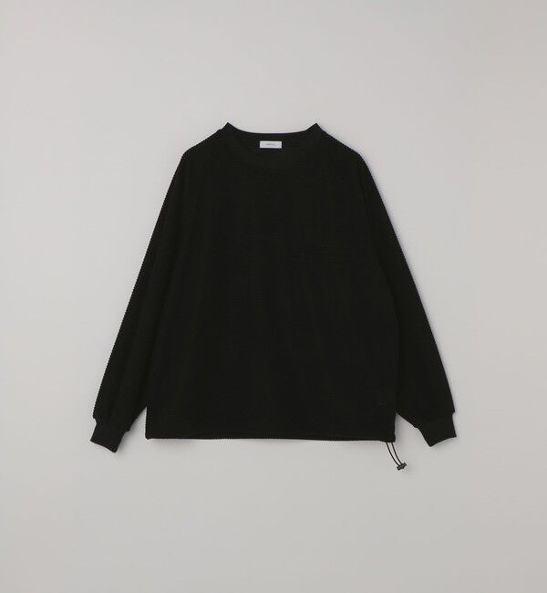 SHIPS any「SHIPS any:〈洗濯機可能〉グリッド フリース スピンドル ポケット プルオーバー◇」|スウェット・ジャージ|