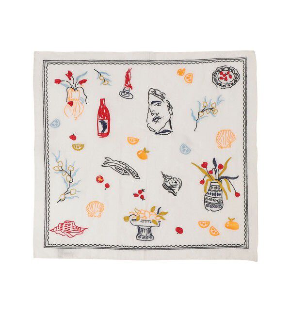 SHIPS for women「ANATHA:シアー バンダナ スカーフ」|バンダナ・スカーフ|ホワイト