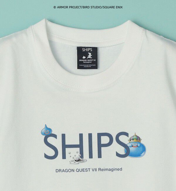 SHIPS KIDS「DQVIIR &times; SHIPS:100～140cm モンスターコラボ ロゴ Tシャツ〈KIDS〉」|Tシャツ・カットソー|