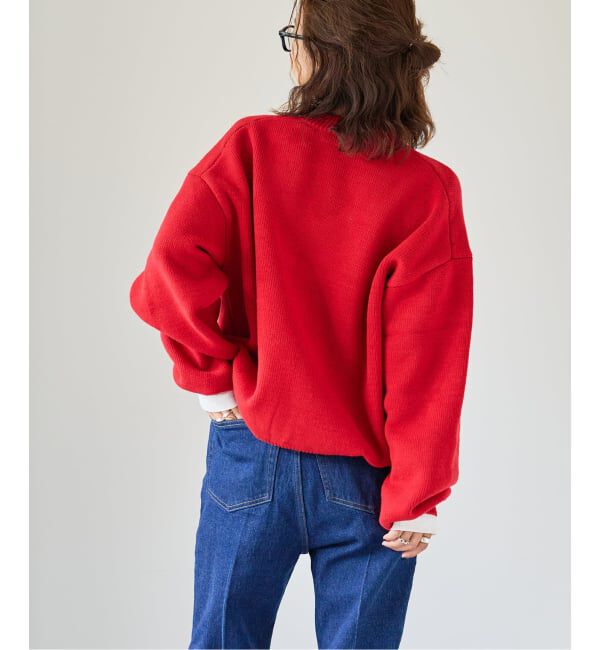 OUTDOOR PRODUCTS Usual Things「5Gバルキーコットンクルーネックニットプルオーバー」|ニット・セーター|