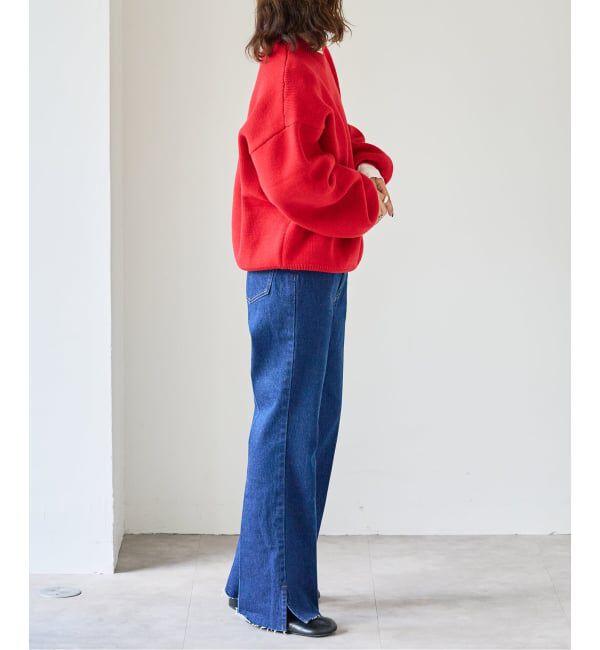 OUTDOOR PRODUCTS Usual Things「5Gバルキーコットンクルーネックニットプルオーバー」|ニット・セーター|