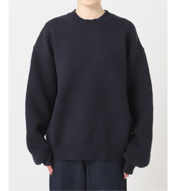 OUTDOOR PRODUCTS Usual Things「5Gバルキーコットンクルーネックニットプルオーバー」|ニット・セーター|