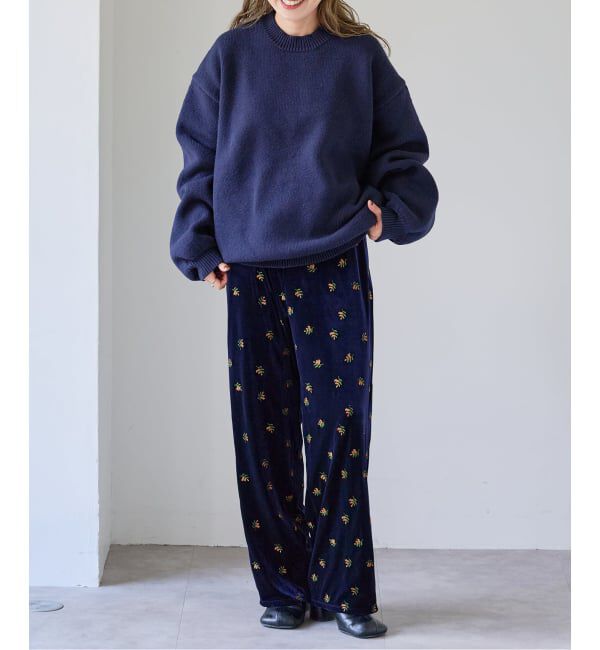 OUTDOOR PRODUCTS Usual Things「5Gバルキーコットンクルーネックニットプルオーバー」|ニット・セーター|