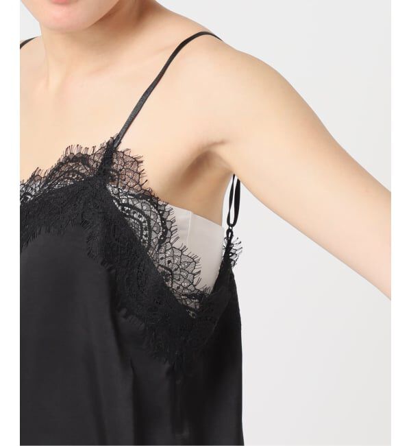 OUTDOOR PRODUCTS Usual Things「≪予約≫サテンレースキャミソール」|キャミソール|