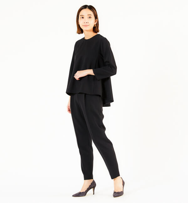 Ballsey「ドライダブルクロス フロントタックテーパードパンツ」|その他|