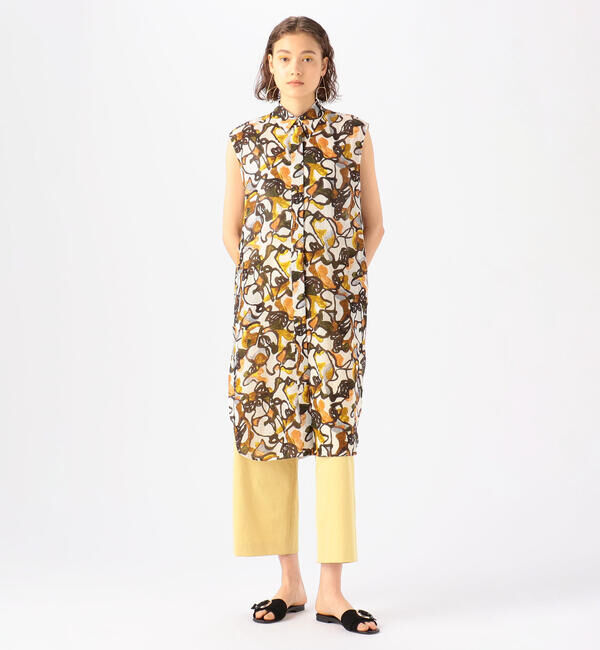 TOMORROWLAND collection「ドライツイル セミワイドクロップドパンツ」|その他|