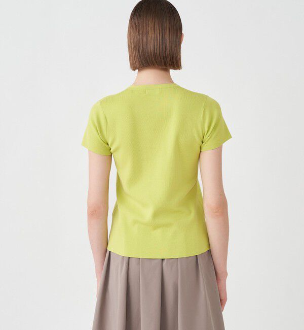 Ballsey「ハイゲージコットン ハーフスリーブプルオーバー」|ニット・セーター|