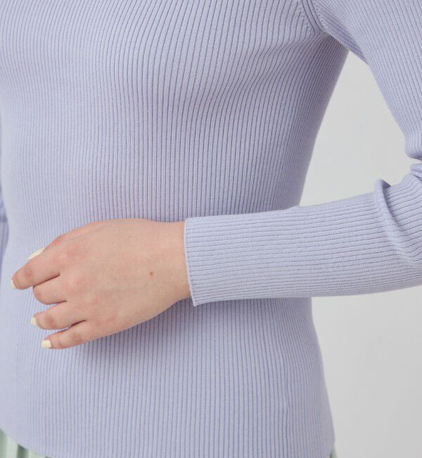 Ballsey「スーパーエクストラファインウールリブ タートルネックプルオーバー」|ニット・セーター|