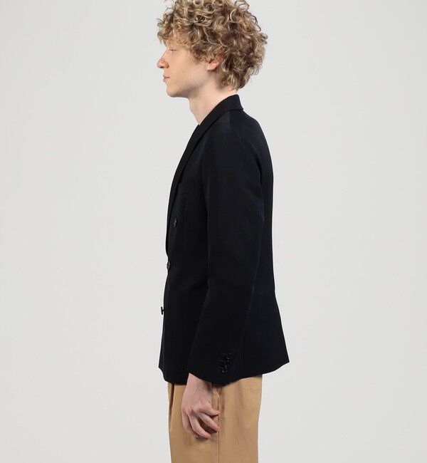 CABaN「CABaN ライトウールギャバジン ダブルブレストジャケット」|テーラードジャケット|