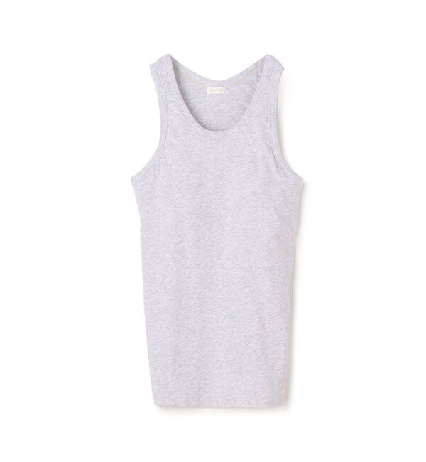 GALERIE VIE「スビンコットン カップ付きアメリカンスリーブタンクトップ」|タンクトップ|13 ライトグレー