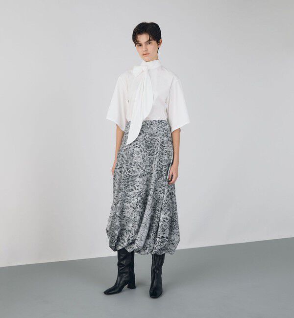 DES PRES「ビンテージカーペットプリント バルーンスカート」|スカート|