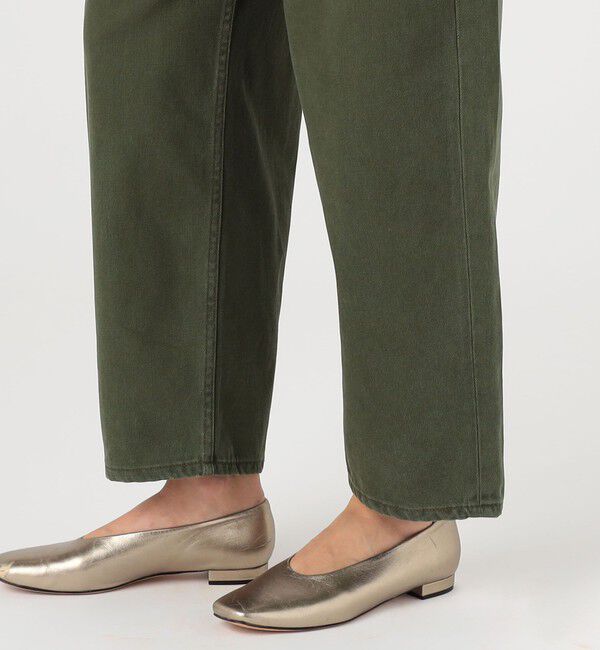 GALERIE VIE「シーアイランドカラーデニム コクーンパンツ」|チノ|