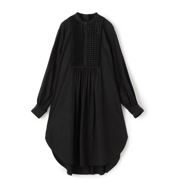 TOMORROWLAND collection「ブラックコンビネーション ロングブラウス」|シャツ・ブラウス|19 ブラック