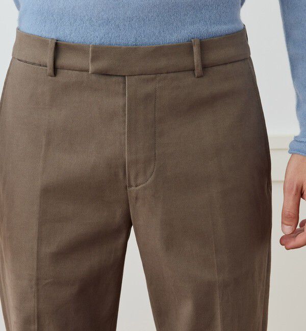 JAMES PERSE「コットンカシミヤツイル トラウザー MCAS1401」|スラックス|