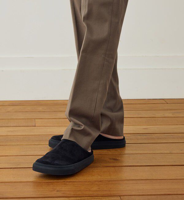 JAMES PERSE「コットンカシミヤツイル トラウザー MCAS1401」|スラックス|